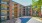 aerial shot of courtyard