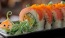 a plate of sushi